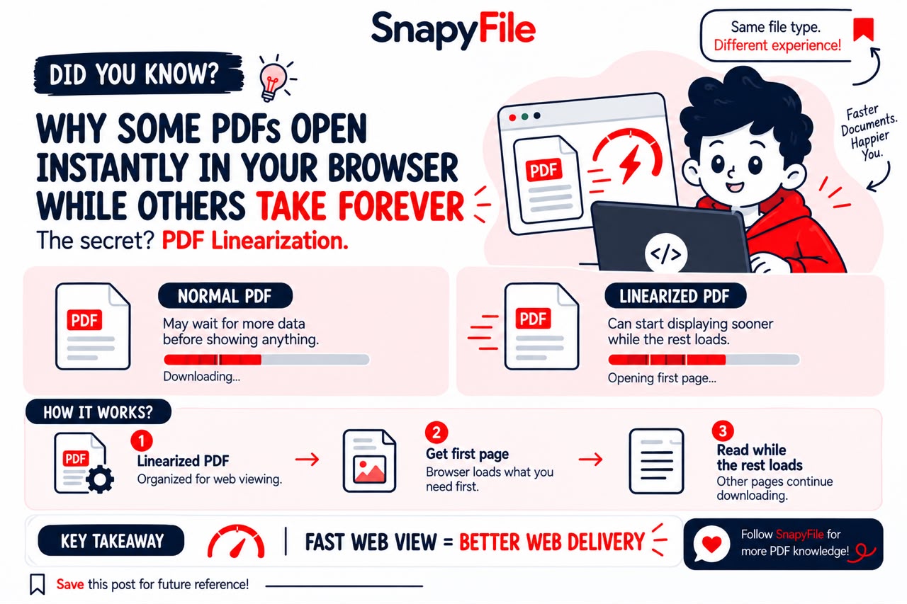 Why Some PDFs Open Instantly in Your Browser While Others Take Forever